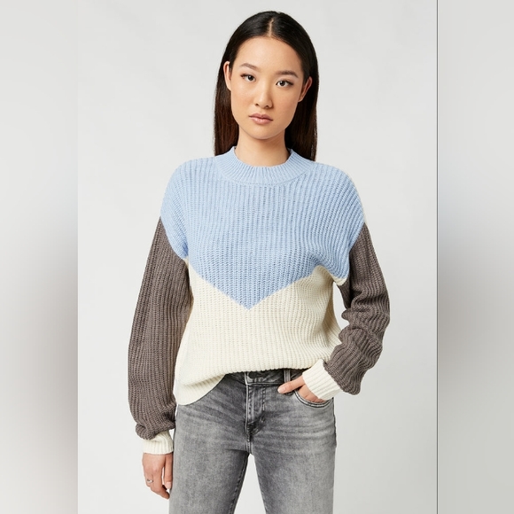 Buffalo David Bitton Sweaters - ⛔️SOLD⛔️🆕️NWT Buffalo by David Bitton Tricolor Knit Sweater